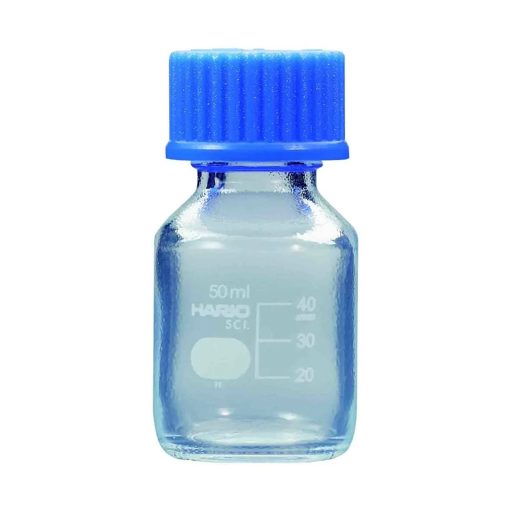 67-8100-94　Coated Screw Cap Bottles 50 mL 1 Box (10 Pieces)　NBOC-50