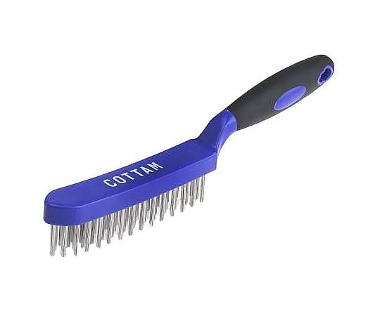 63-4655-22　RS PRO Blue 25 mm黄铜钢丝刷，用于工程，一般清洗，除锈　822-636