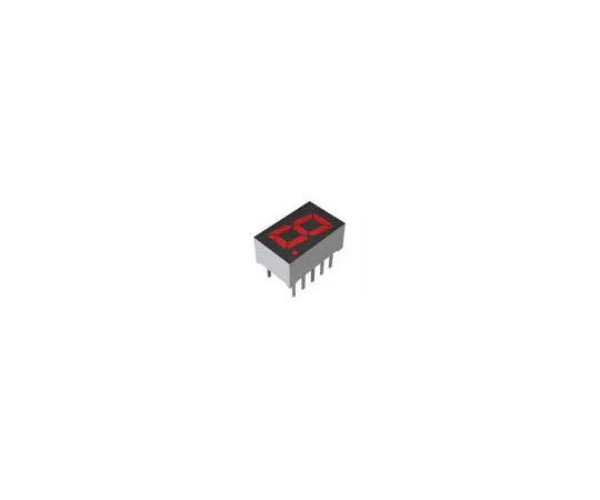63-4711-23　LA-301ABROHM LED显示屏，CA红90 mcd RH DP 8 mm　LA-301AB