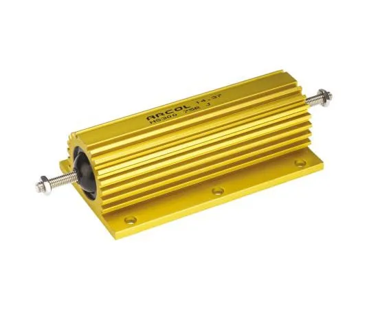 63-4746-64　ArcolHS300系列铝合金厚板轴向线材贴装电阻，75Ω±5% 300W　HS300 75R J