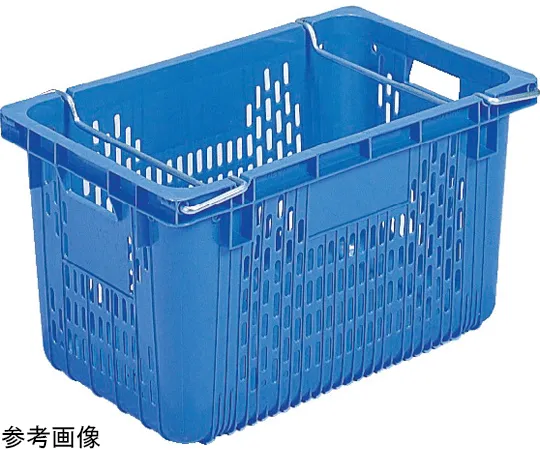 67-6649-12　Container A50M (PE) with Handle, Blue　10461501BL503