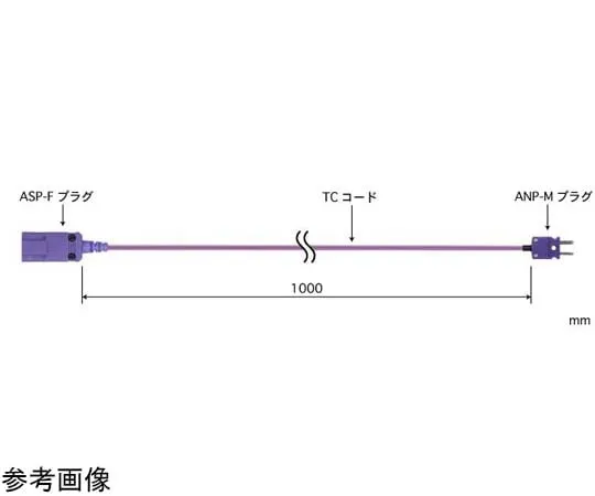 65-3532-02 Extension Cord for Thermocouple Compensation Wire XX Series Terminal ANP-F Terminal (Sensor Receiving Side): ASP-F E Type XX-0102E-TC01