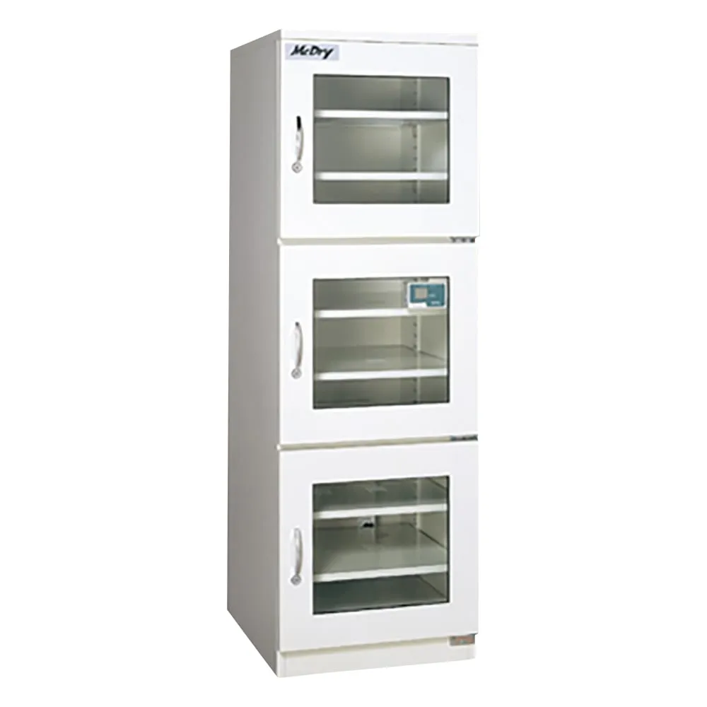 1-6542-11　［已停用］干燥器玻璃门x 3 (超低湿度1%型) 630 x 500 x 1530 mm　MCU-401A