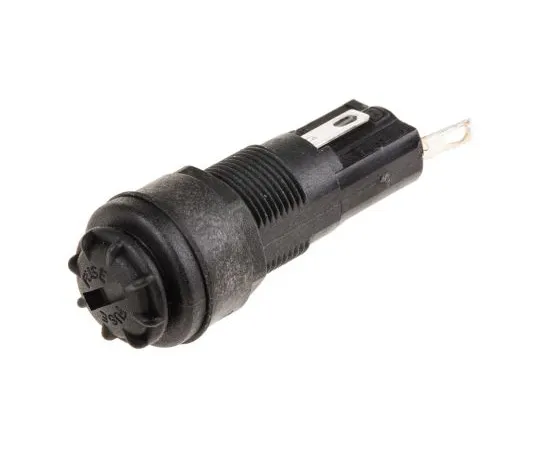 63-4841-91　BulginFX0462系列10A手动，开槽盖板安装保险丝支架5 x 20 mm保险丝，PC 2,IP68　FX0462