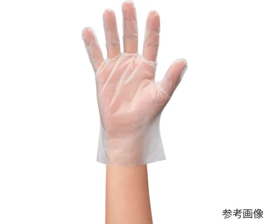 67-6859-61　Beautiful Handmade Gloves, 100 pcs, M Size, Translucent　NO846-M