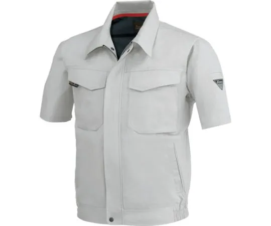 65-8340-66 Short Sleeve Blouson Gray 3L 1471-20-3L