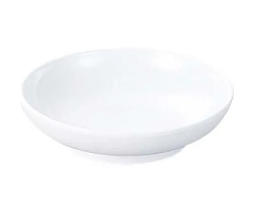 61-6840-64　Melamine Dishes for School Lunches Pickle Dish No. 73 Round White　2455000