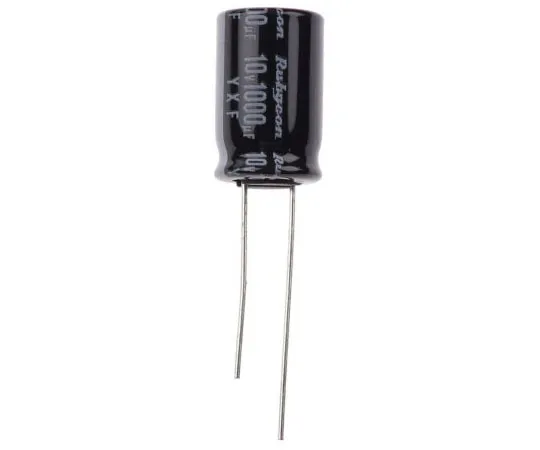 63-4721-84　Rubycon 1000μF10V直流铝电解电容器，通孔10 (Dia。)x 16 mm+105°10 mm 5 mm　10YXF1000M10X16