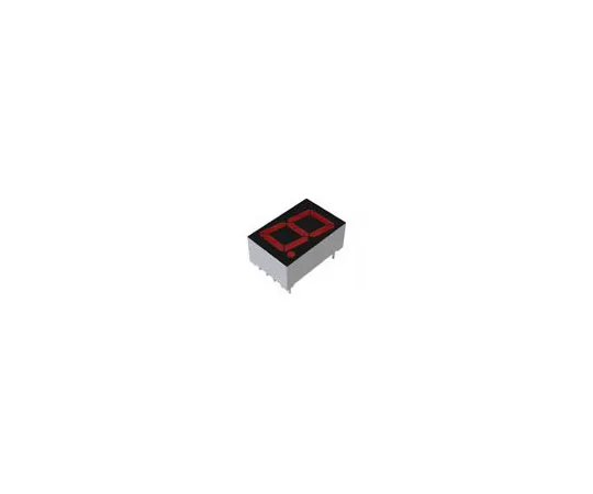 63-4711-29　LA-601ABROHM LED显示屏，CA红色90 mcd RH DP 14.6 mm　LA-601AB