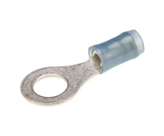 63-4799-64　TE连通性PIDG系列绝缘压紧环端子，M6螺柱尺寸，1mm2至2.6mm2线材尺寸，蓝色　320563