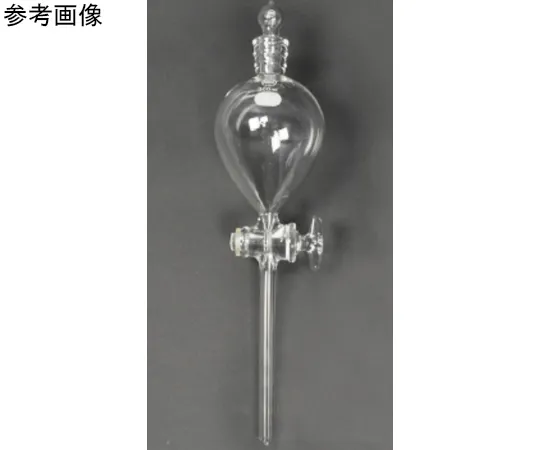 65-8679-29　Funnel Separatory (Glass Cock) TS Sliding Part 15/25 50 mL White　168-15050