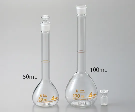 2-992-02-57　［Discontinued］Acid-washed Volumetric Flask 100 mL Chinese Version Certificate of Calibration　2030-07-20