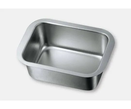 64-0921-36　Flat Edge Deep Square Tray, Electrolytic Polishing Finish XS　60701