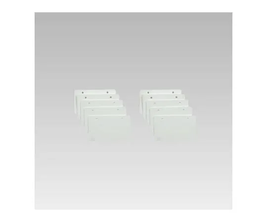 62-6119-07 Plain White Plate 10 Pieces 1 Set 886-33
