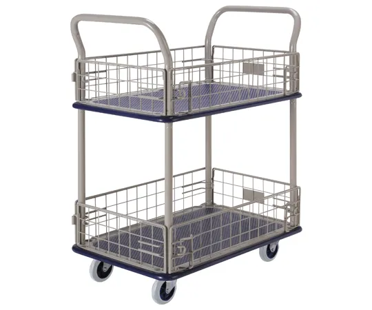67-4782-63　Small Steel Bogie (Double Handle 2 Steps) with Stand Up　NHT-127