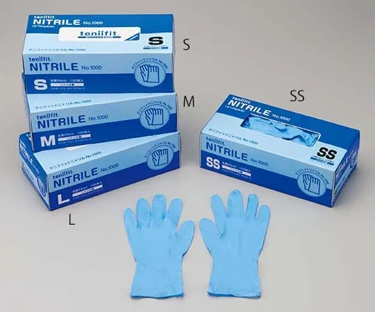 62-9846-02　Teniifit NITRILE手套SS 100双组