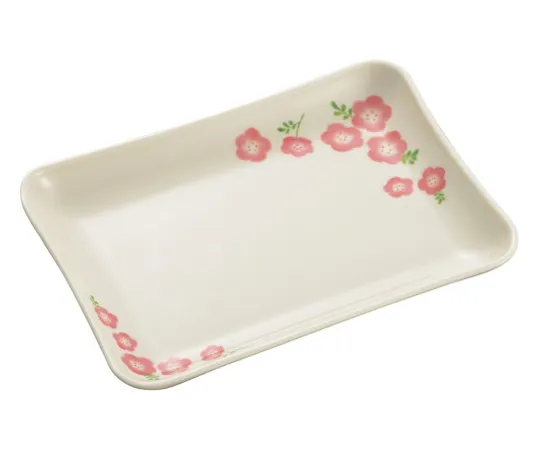 62-2921-73　Square Dish (Large) Cut Peaches (Momoka)　MK-29