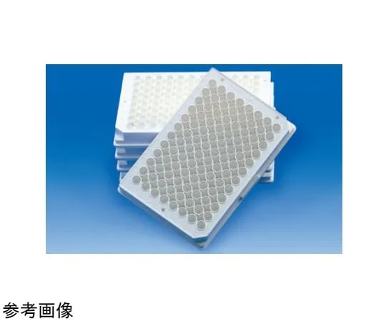 65-5640-53　FluoroNuncTM/LumiNuncTM Plate F96 Maxi Soap White 1 Box (10 Pieces x 8 Packs)　436110