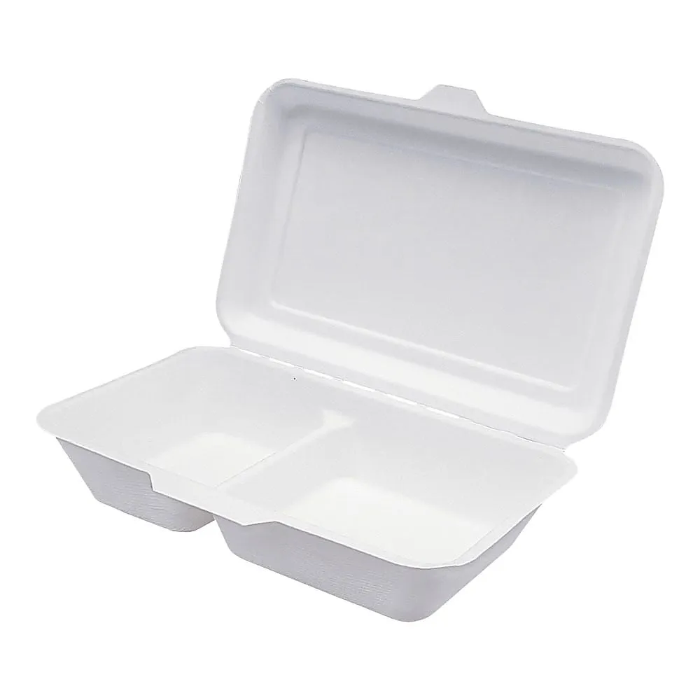 64-9288-56　Sugarcane Food Pack (50 Pieces) Large Divider　XST8701