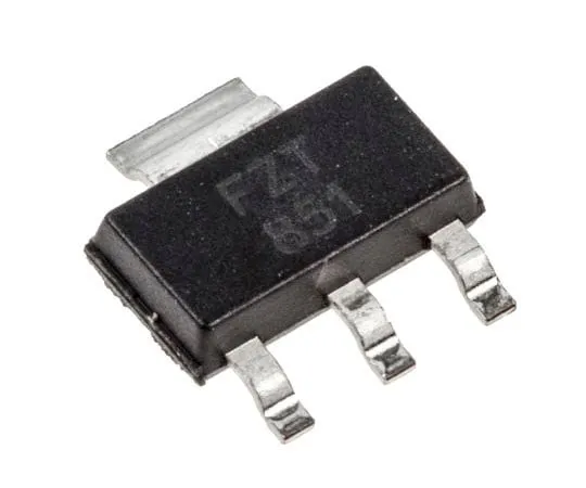 63-4712-31　二极管公司FZT851TANPN晶体管，6A, 60 V,3+Tab-PinSOT-223　FZT851TA