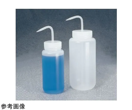 65-5636-81　Wide Mouth Washing Bottle 500 mL 1 Box (Contains 4 Bottles x 1 Pack)　2407-0500JP