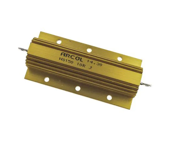 63-4758-80　ArcolHS150系列铝合金厚板轴向线材贴装电阻，10Ω±5% 150W　HS150 10R J
