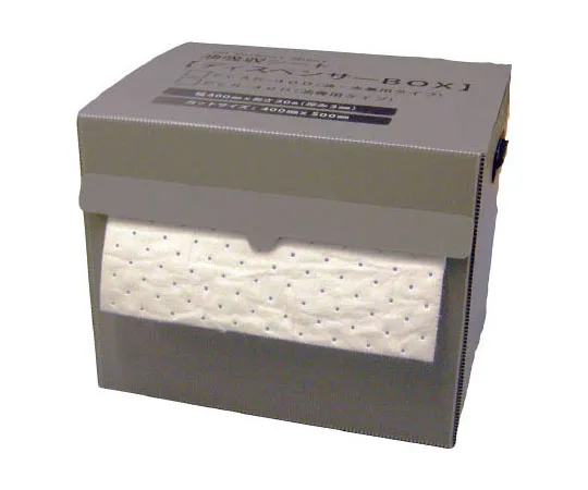 62-3114-10 石油用橡胶吸收辊48L (塑料盒) 白色穿孔 PCR-40D