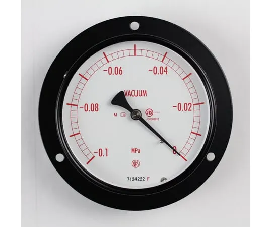 65-4281-59 Normal Pressure Gauge (Φ100) Vacuum Gauge (Negative Pressure Gauge) Embedded Type D Frame (Mounting Hole) for Steam -0.1~0 MPa AE15-231