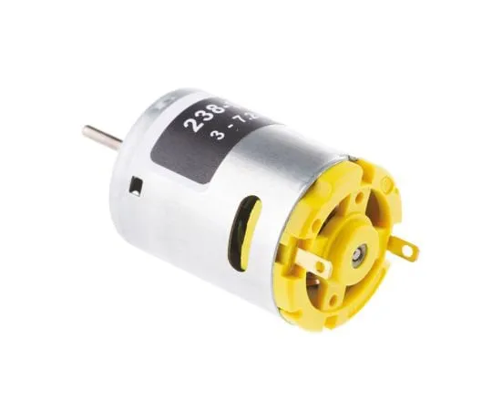 63-4741-64　RS Pro直流电机，19.68 W,3→7.2 V直流，375 gcm, 19000 rpm,2.3mm轴径　238-9721