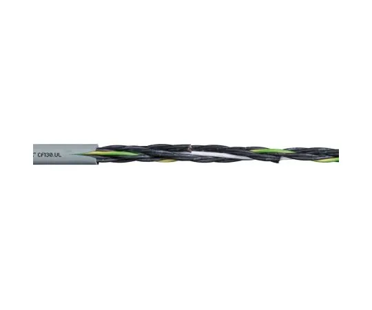 63-4836-93　Ig3芯无屏蔽工业电缆，1.5 mm 2灰度10 m卷筒，ChainflexCF130.UL系列　CF130.15.03.UL