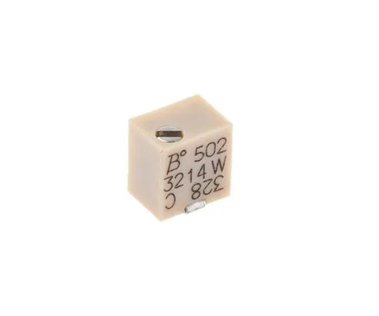 63-4742-22　5 kΩSMD微调电位器0.25W顶部调节阀3214系列　3214W-1-502E