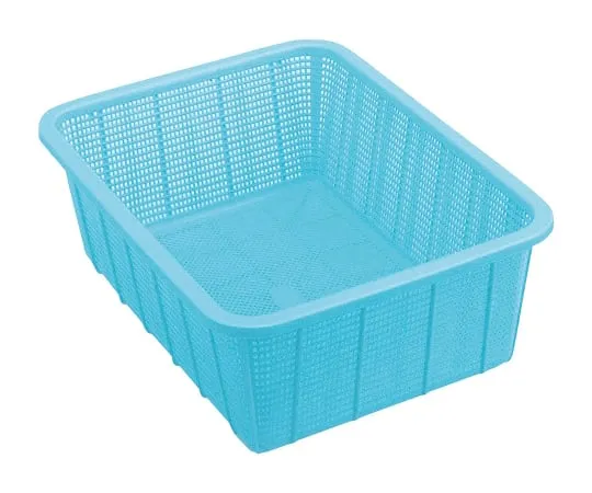 65-8994-19　Square Basket, Deep Type, Medium Blue, 30 pcs　K545B2
