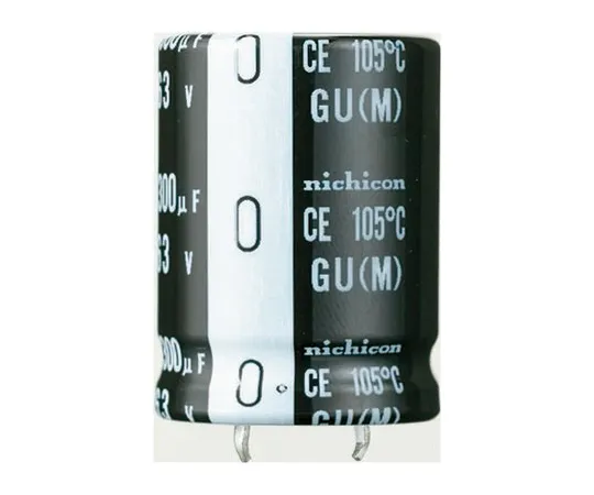 63-4845-35　尼希康1000μF160V直流铝电解电容器，通孔25 (Dia。)x 40 mm+105°25 mm 10 mm　LGU2C102MELA