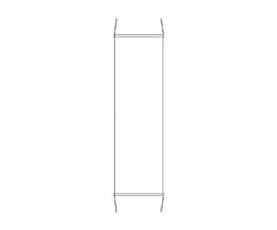 62-0102-24 Drawer Plain White Small/Turporin/1000 x 300 mm 823-412