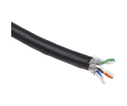 63-4663-01　RS PRO Black PVC Cat 7电缆S/FTP, 100 m Unterminated/Unterminated　113-5905