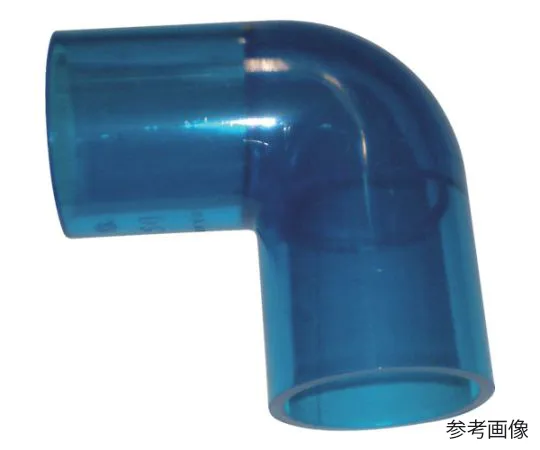 67-2353-19　HI Joint Transparent Blue Elbow 50　EHIL50
