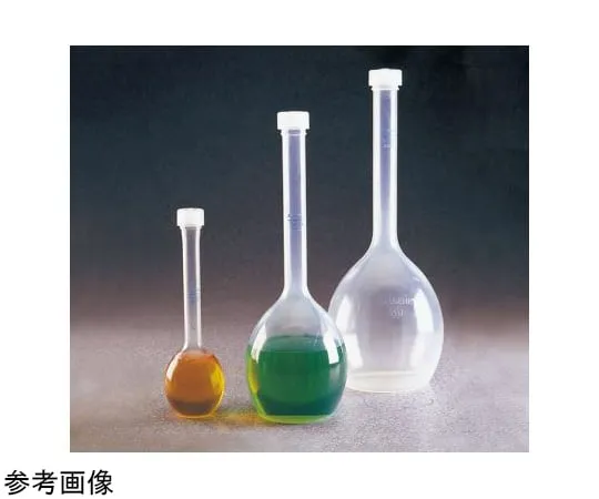 65-5639-70　Volumetric Flask (PMP) (with Cap) 50 mL　4001-0050JP