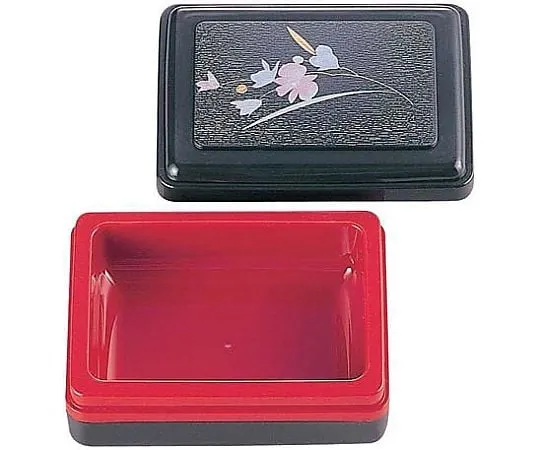 62-6802-94　Thermal Bento/Small B-158 Dark GR/Inner Wine/Kocho Orchid