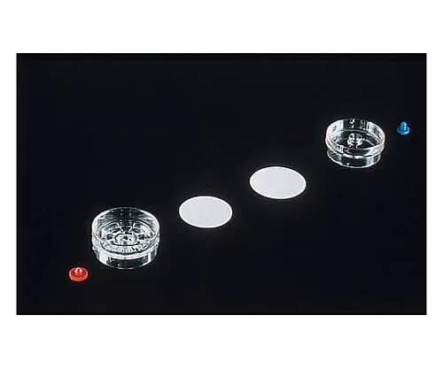 61-0196-81　Grav Filt 0.8μm MCE W/Thn Pad 37 mm Wh Grd 100/Pk100PK　AAWG03700