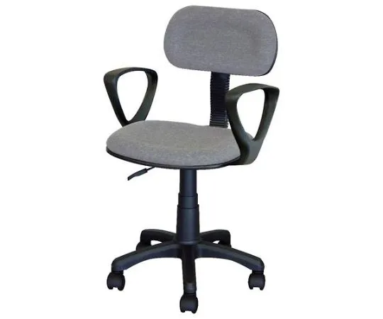 68-1875-60　Work Chair (Gray/with Elbows)　EA956XB-3