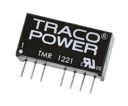 63-4841-13　TRACOPOWER TMR 2 2 W隔离直流-直流换流器通过孔，电压在9→18 V直流，电压输出±5 V直流　TMR 1221