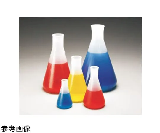 65-5639-77　Erlenmeyer Flask (PP) 125 mL 1 Box (Contains 12 Pieces x 1 Pack)　4102-0125