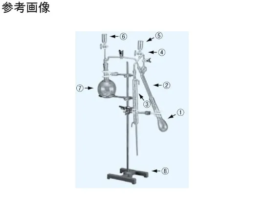 65-8686-04　［Discontinued］Semimicro Kjeldahl Nitrogen Distillation Apparatus Japanese Pharmacopoeia Type 1　921-SET
