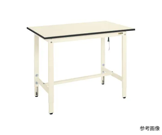 64-5309-48　抗静电垫弹性高度调节工作台DSS (符合修订的RoHS 10) W1200xD750xH740至940mm　DSS-127EI