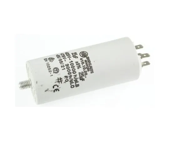 63-4779-52　Ducati Engia 25μF聚丙烯电容器PP450Vac±5%公差螺母4.16.10系列　4.16.10.26.64