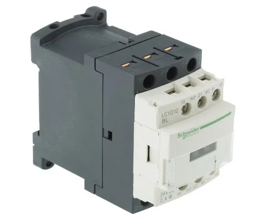 63-4784-51　施耐德电气3极接触器，12 A, 24 V直流线圈，TeSys D, 3 NO, 5.5 kW　LC1D12BL