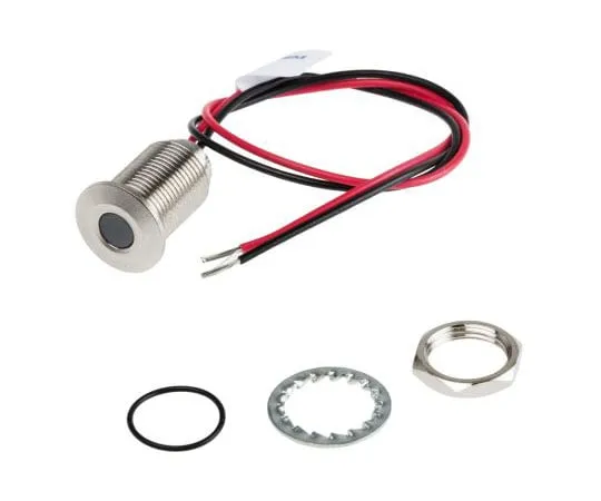63-4689-45　RS PRO白色面板LED, 1.8→3.3 V直流，10 mm安装孔尺寸，导线终止，IP67　139-3361