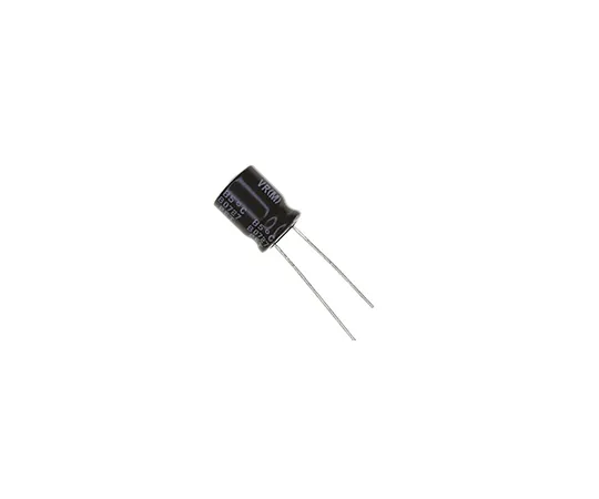 63-4847-63　尼希康220μF50V直流铝电解电容器，通孔10 (Dia。)x 12.5mm+85°10 mm 5 mm　UVR1H221MPD