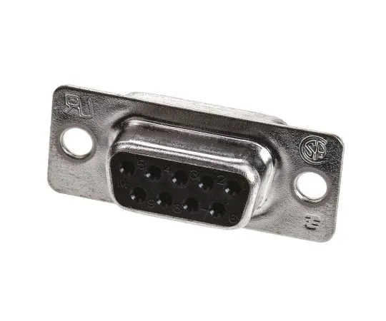 63-4825-17　TE Connectivity AMPLIMITEHD-20系列面板安装，9针D-副连接器插座，外壳尺寸E　5-747905-2