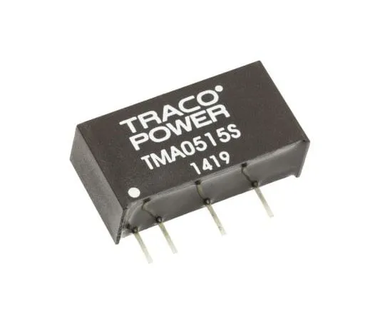 63-4721-49　TRACOPOWER TMA 1 W隔离直流-直流换流器通过孔，电压在4.5→5.5 V直流，电压在15 V直流　TMA 0515S
